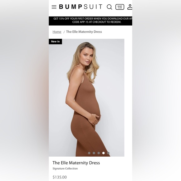 Bumpsuit Maternity Dress - Picture 4 of 6